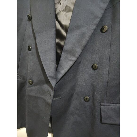 LUBIAM 1911 Blue Sport Coat Wool Italy Made US 50 L - Picture 5 of 14